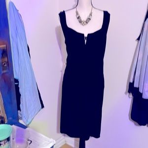 Sexy velour cocktail dress